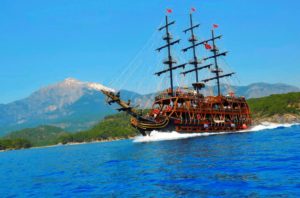 Antalya Pirate Boat Trip